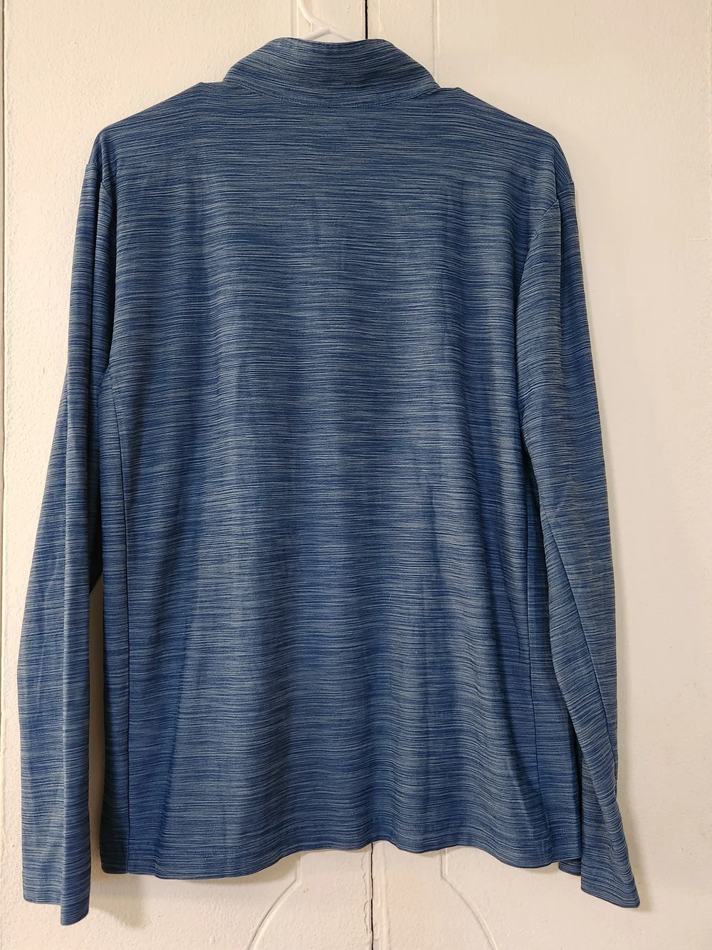 Nike Dri-FIT Men's Blue Quarter-Zip Pullover Sweater